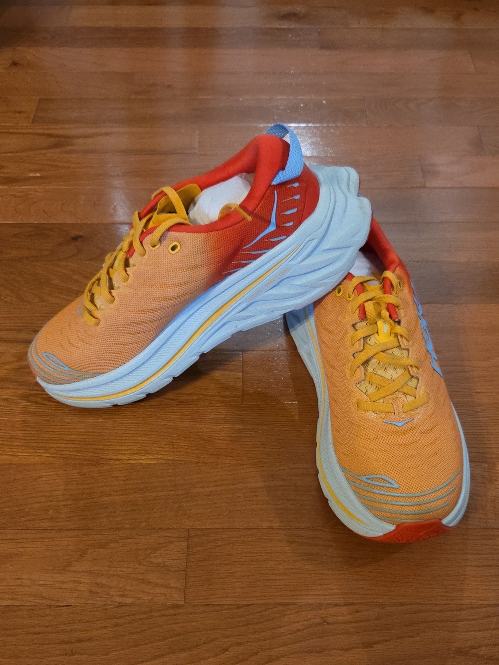 NWT Mens Hoka Bondi X Size 8.5D Running Shoes-Worn Once!